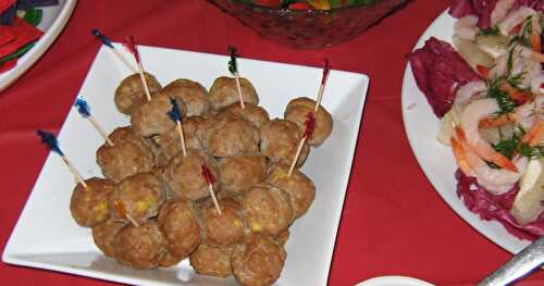 BOULETTES DE DINDE À LA MANGUE