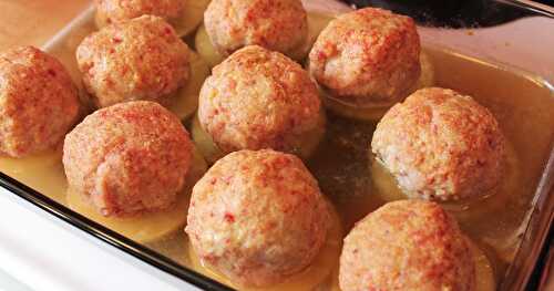 BOULETTES DE JAMBON ET ANANAS