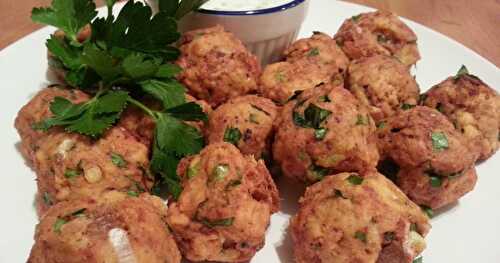 BOULETTES DE SAUMON À L'INDIENNE