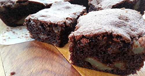 BROWNIES CHOCO-POIRE