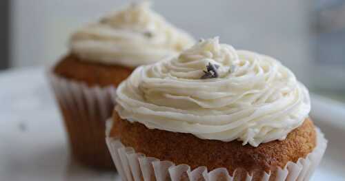 CUPCAKE LAVANDE ET CARDAMOME