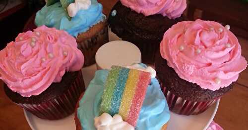 CUPCAKES ARC-EN-CIEL