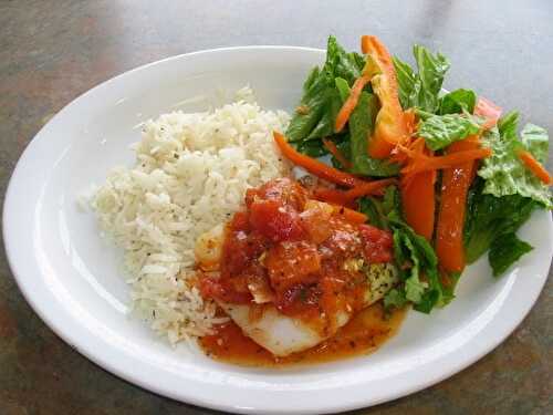 FILET DE SOLE AUX TOMATES