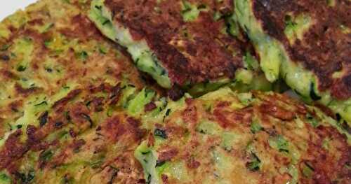 GALETTES DE ZUCCHINI