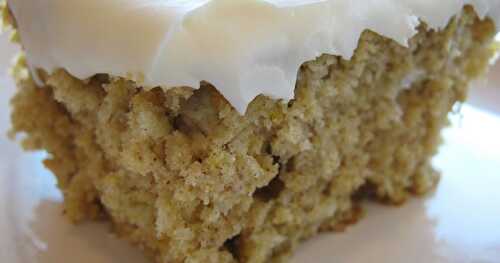 GÂTEAU À LA CITROUILLE ET AVOINE BIEN ÉPICÉE