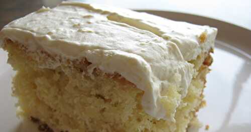 GÂTEAU ANANAS ET NOIX DE COCO