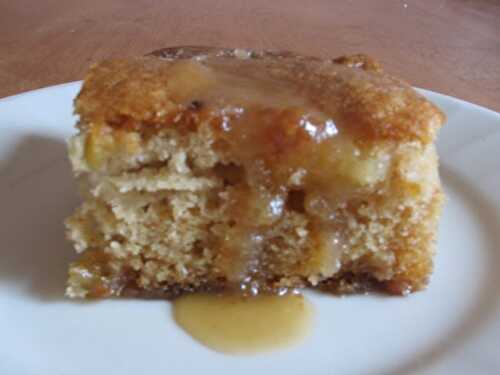 GÂTEAU ANANAS ET POMMES