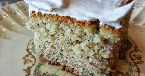 GÂTEAU AUX BANANES (MAYONNAISE)