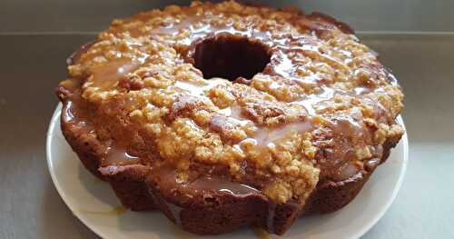 GÂTEAU AUX POMMES ET CARAMEL