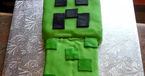 GÂTEAU MINECRAFT