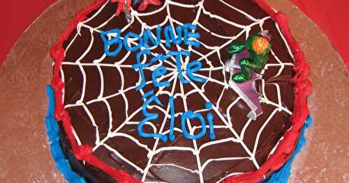 GÂTEAU SPIDER-MAN