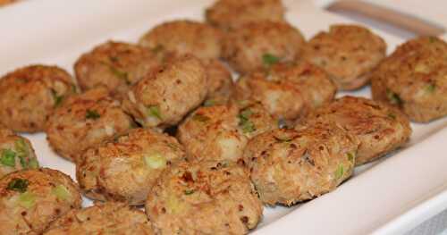 MINIS CROQUETTES DE THON