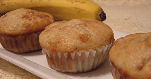 MINIS-GÂTEAUX À LA BANANE ET CARAMEL