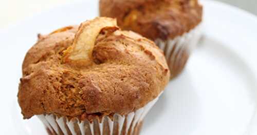 MUFFIN À LA CITROUILLE ET POMMES