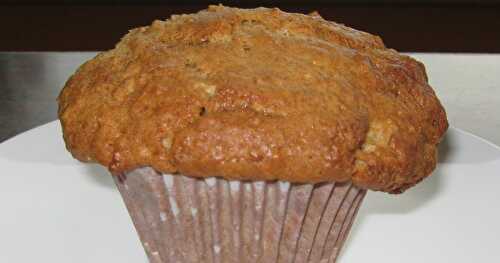 MUFFINS À L'AVOINE ET BEURRE D'ARACHIDES