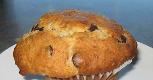 MUFFINS AUX BANANES, ANANAS ET CHOCOLAT