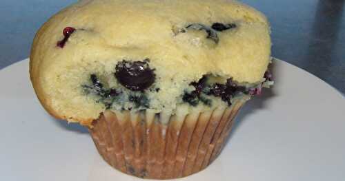 MUFFINS AUX BLEUETS