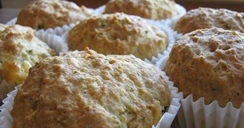 MUFFINS AUX CHAMPIGNONS ET FROMAGE