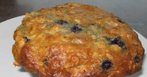 MUFFINS AUX PÉPITES DE CHOCOLAT ET BLEUETS