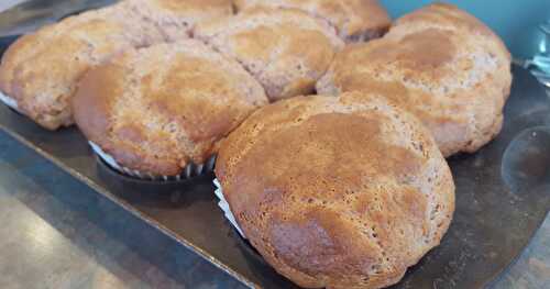 MUFFINS BANANE ET FRAISES (Blender)