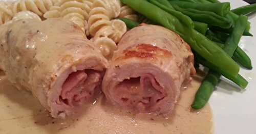 PAUPIETTE DE PORC, SAUCE MOUTARDE