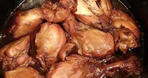 PILONS DE POULET, SAUCE AIL (mijoteuse)