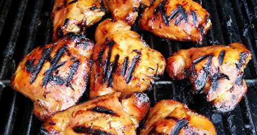 POULET BBQ, MARINADE SOYA ET CASSONADE