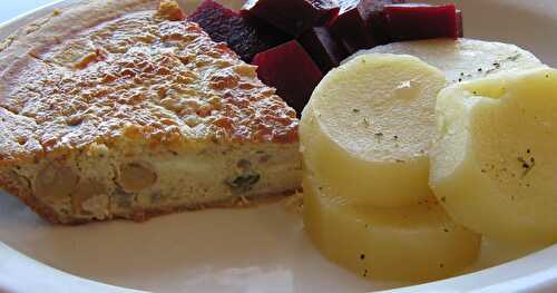 QUICHE AUX POIS CHICHES