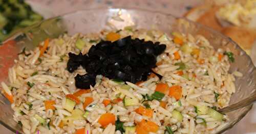 SALADE D'ORZO ET ORGE