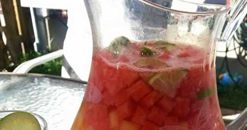 SANGRIA AUX MELONS