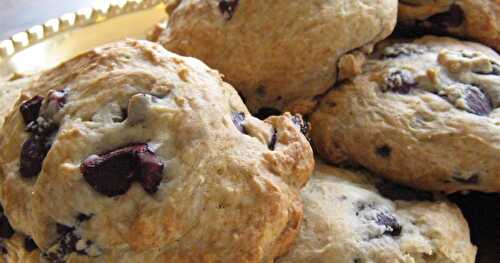 SCONES AUX CERISES