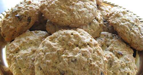 SCONES AVOINE, SON ET RAISINS