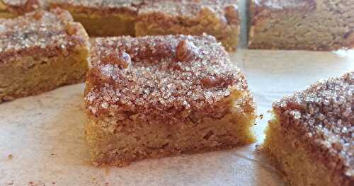 SNICKERDOODLE BLONDIES