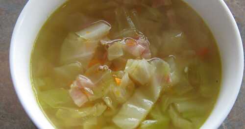 SOUPE AU CHOU