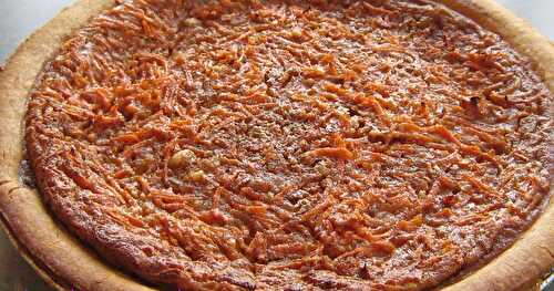 TARTE AUX CAROTTES