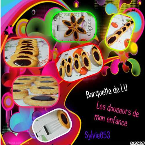 Barquettes de Lu sablés