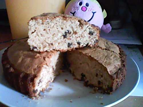 Gâteau au yaourt à la farine semi-complète  - Les douceurs de mon enfance