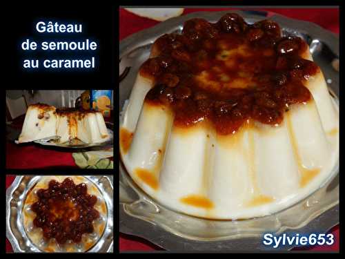 Gâteau de semoule