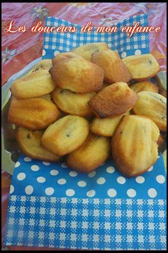 Madeleines fourrées au chocolat croustillant Keimling