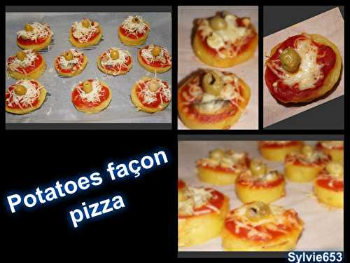 Potatoes façon pizza