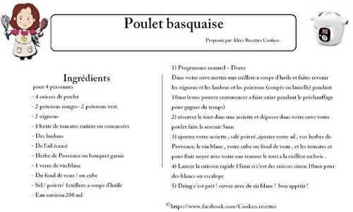 Poulet basquaise