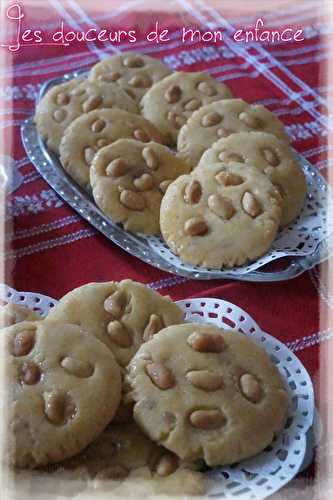 Sablés fondants au beurre de cacahuètes