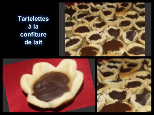 Tartelettes au lait concentré et chocolat