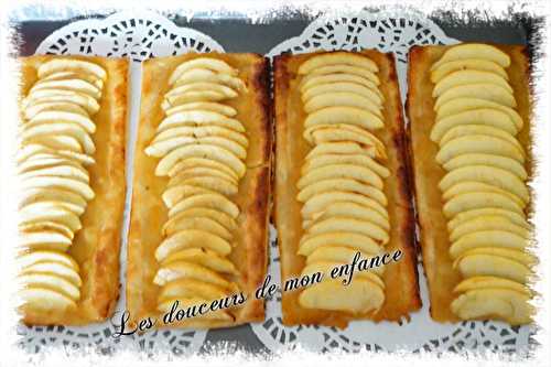 Tartes aux pommes individuelles