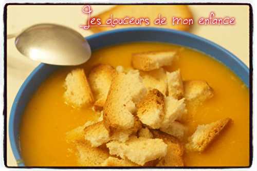 Velouté de carottes