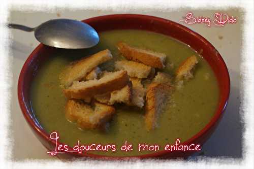 Velouté de courgette