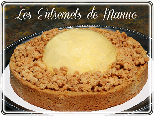 La tarte Brunhona - Les entremets de Manue