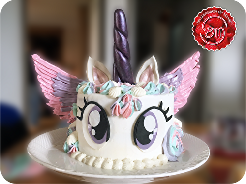 Le Gâteau Licorne (aux pommes et caramel au beurre salé)