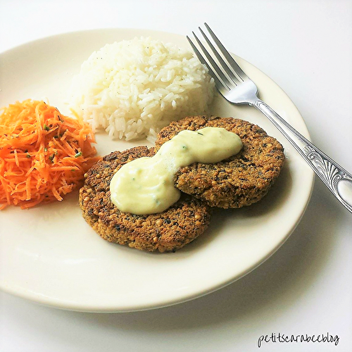 Burger de tofu iodé {aka poisson sans poisson}