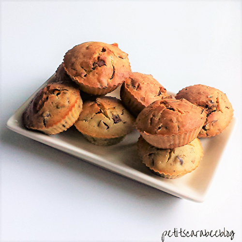 Muffin salé {poireau & tofu fumé}